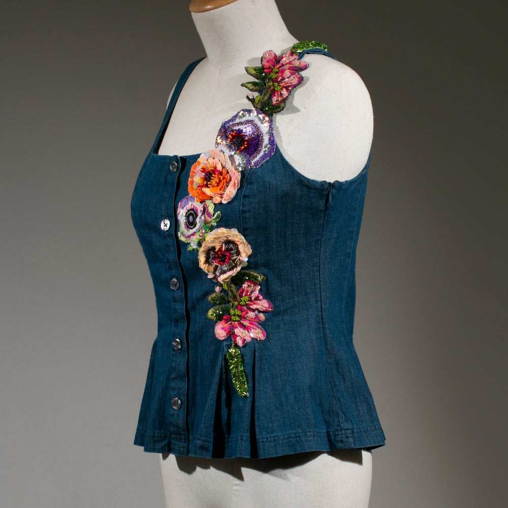 Garden Peplum Top