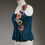 Garden Peplum Top