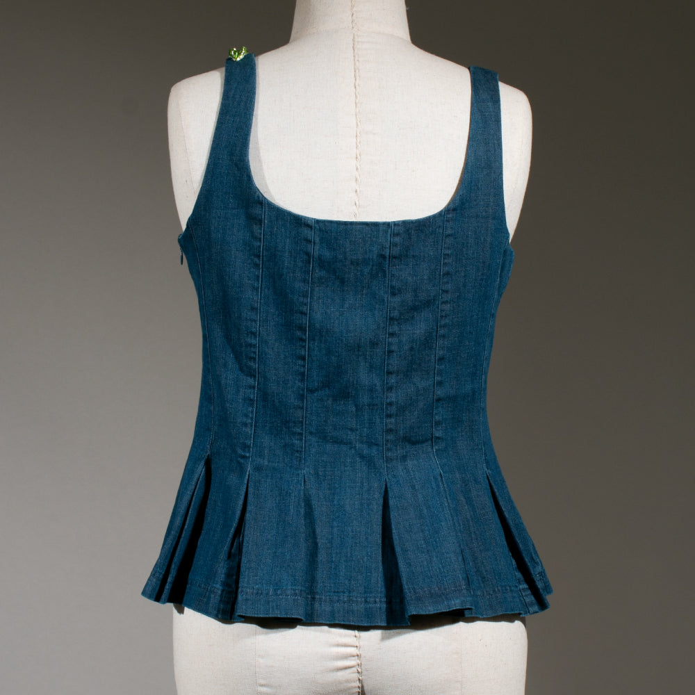 Garden Peplum Top