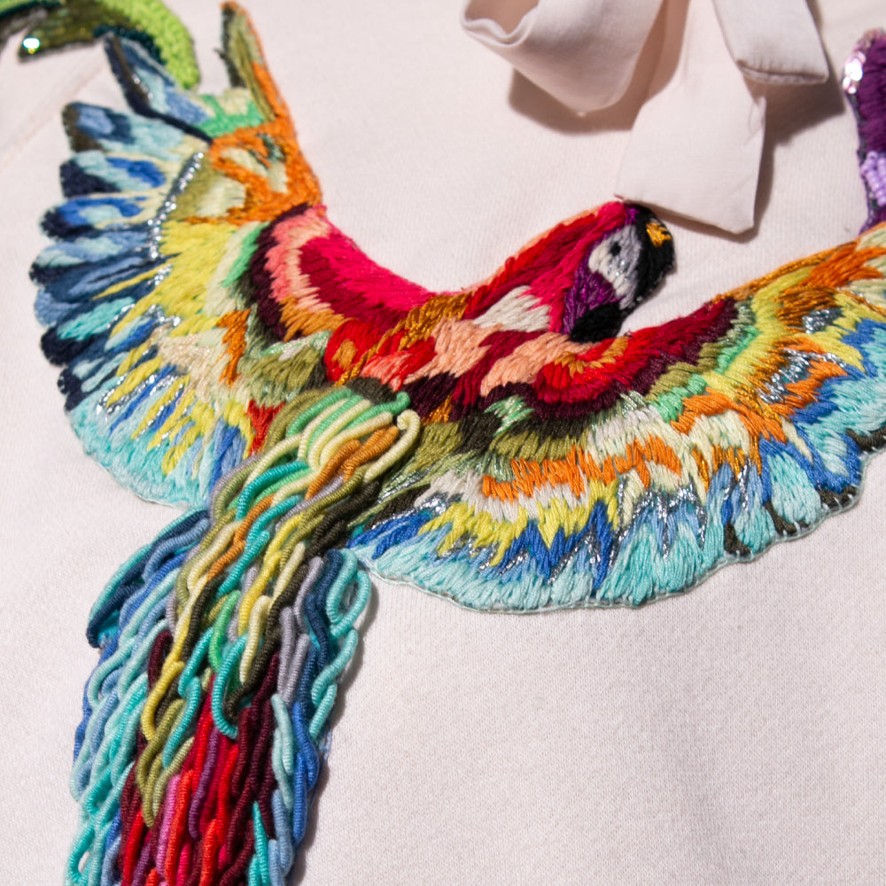 Sweatshirt Guacamaya Roja