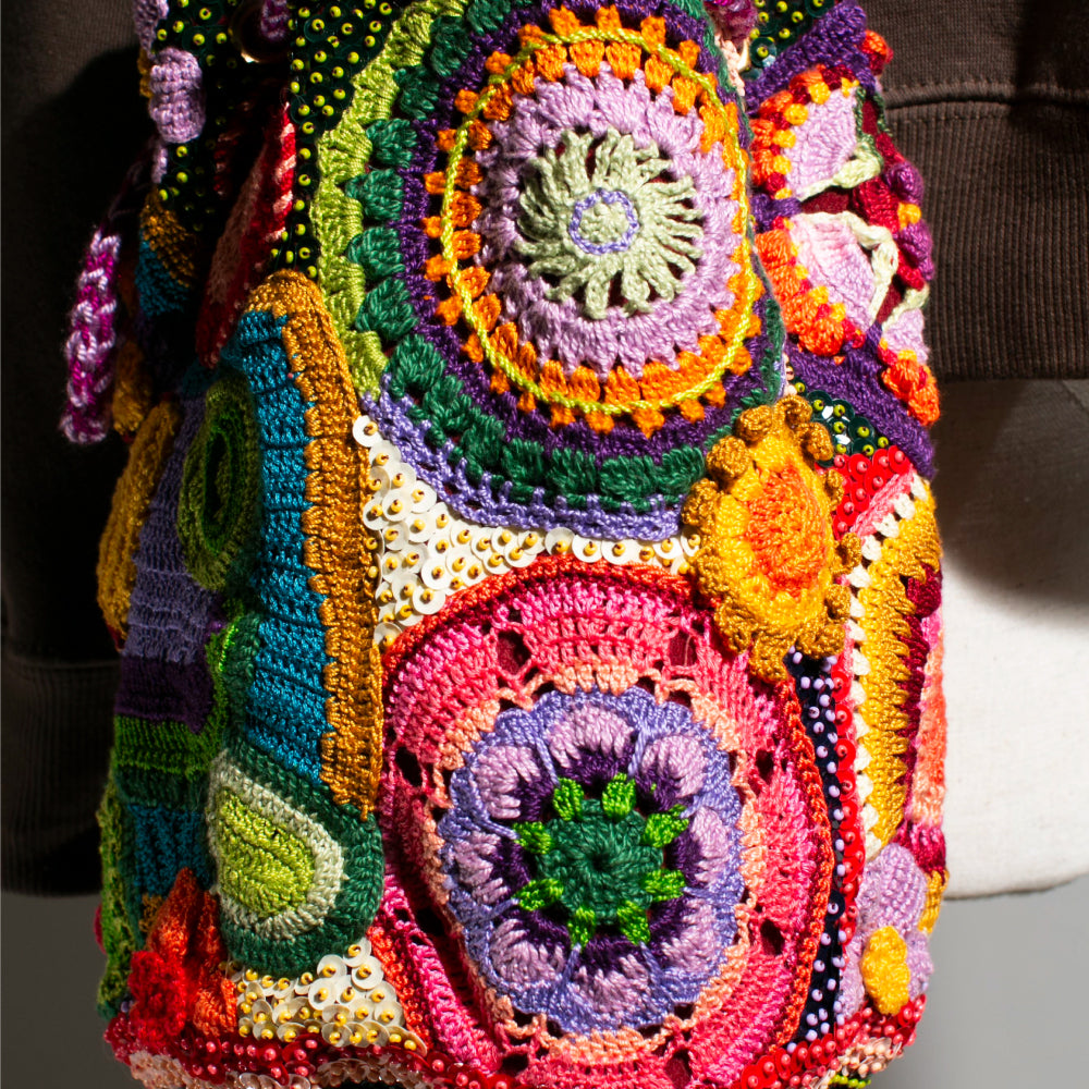 Mochila Crochet Be Kind
