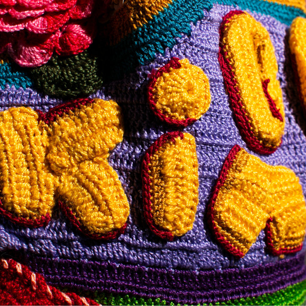 Mochila Crochet Be Kind
