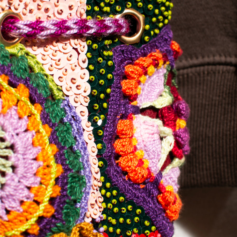 Mochila Crochet Be Kind