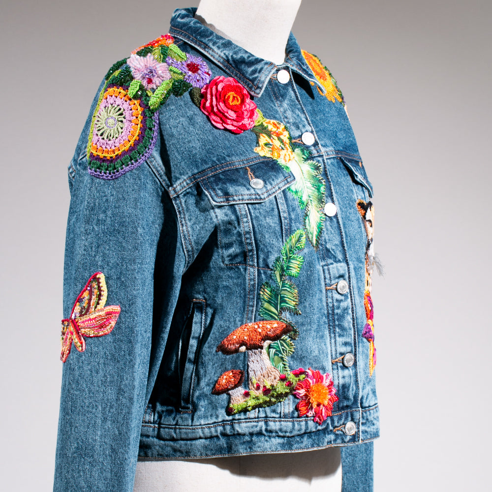 Denim Jacket Amarpo World / Crochet