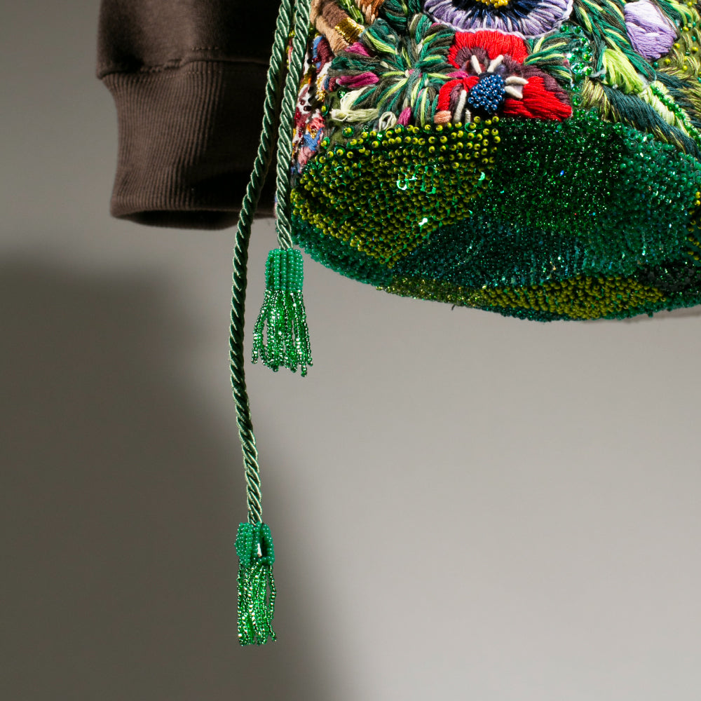 Mochila Pájaros Verde