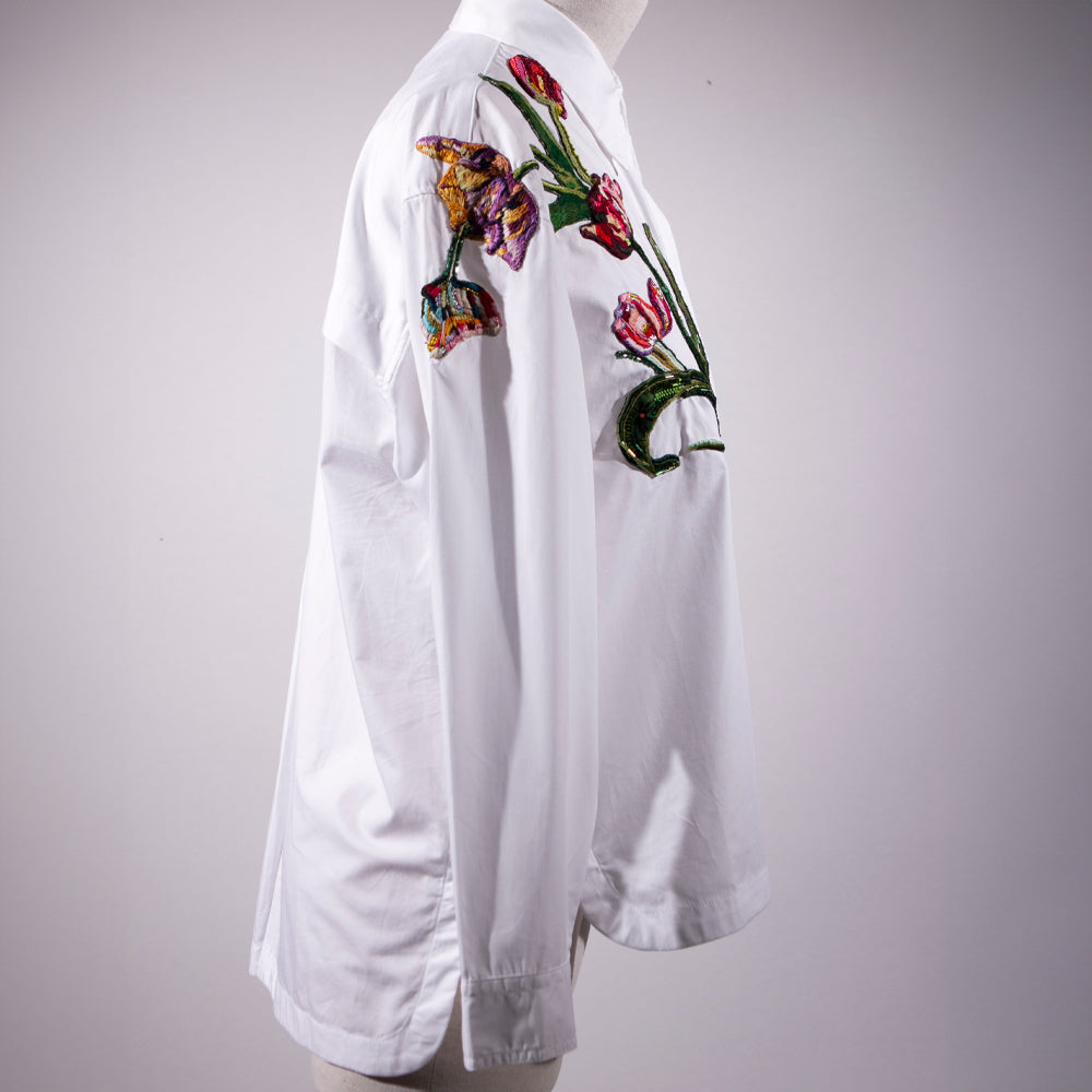 Camisa Blanca Tulipán