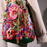 Mochila Jacquard Jardín
