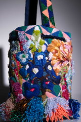 Mini Mochila Coquette Garden | Bordada a Mano