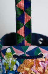 Mini Mochila Coquette Garden | Bordada a Mano
