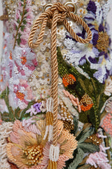 Bolso Jardín Pastel | Bucket Bag Bordado a Mano.