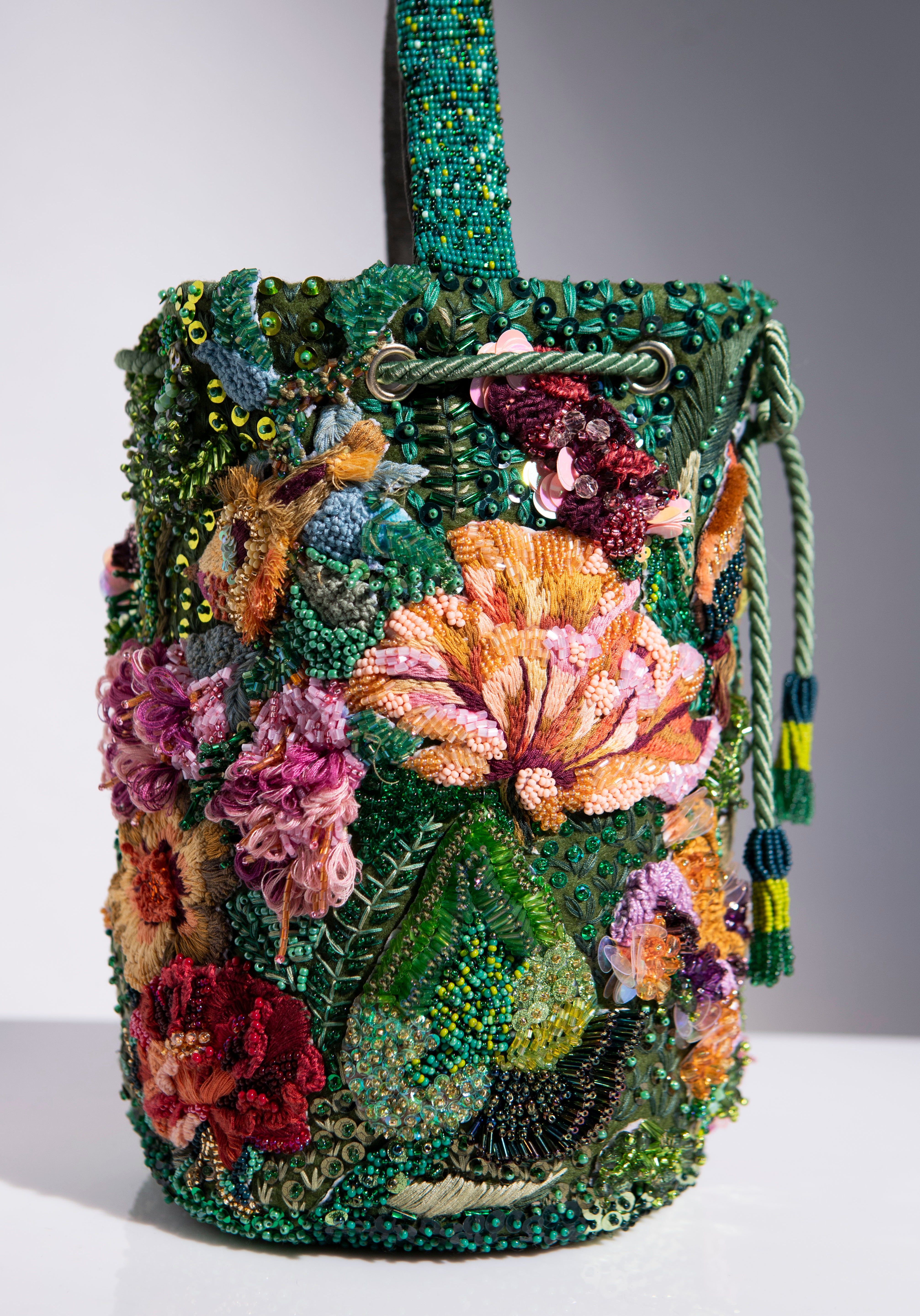 Mochila Bosque Encantado | Bordada a Mano
