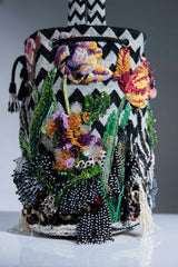 Mochila Jardín Tulipanes | Bordada a Mano